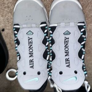 Nike blue and gray shoes